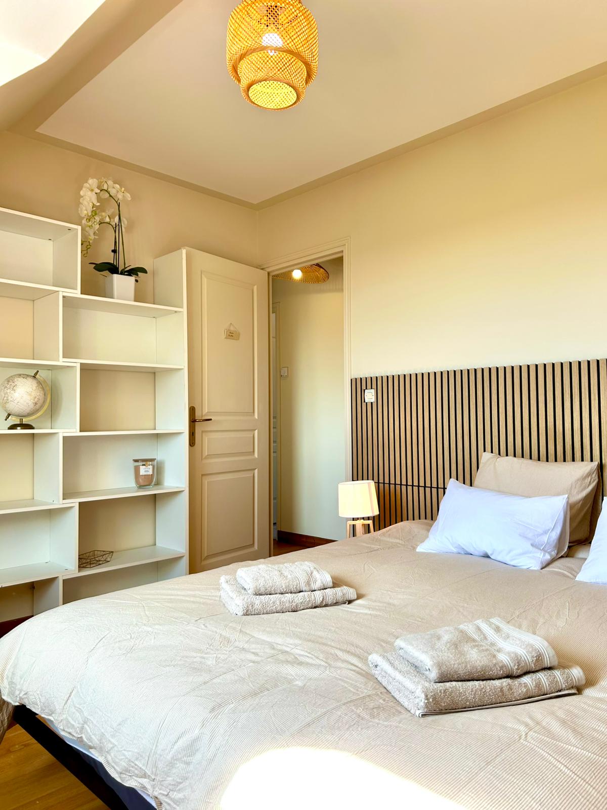 L'Échappée - Entre Terre & Mer | Côte bretonne - 🌊 Chambre 2 — Bréhec (11 m²)