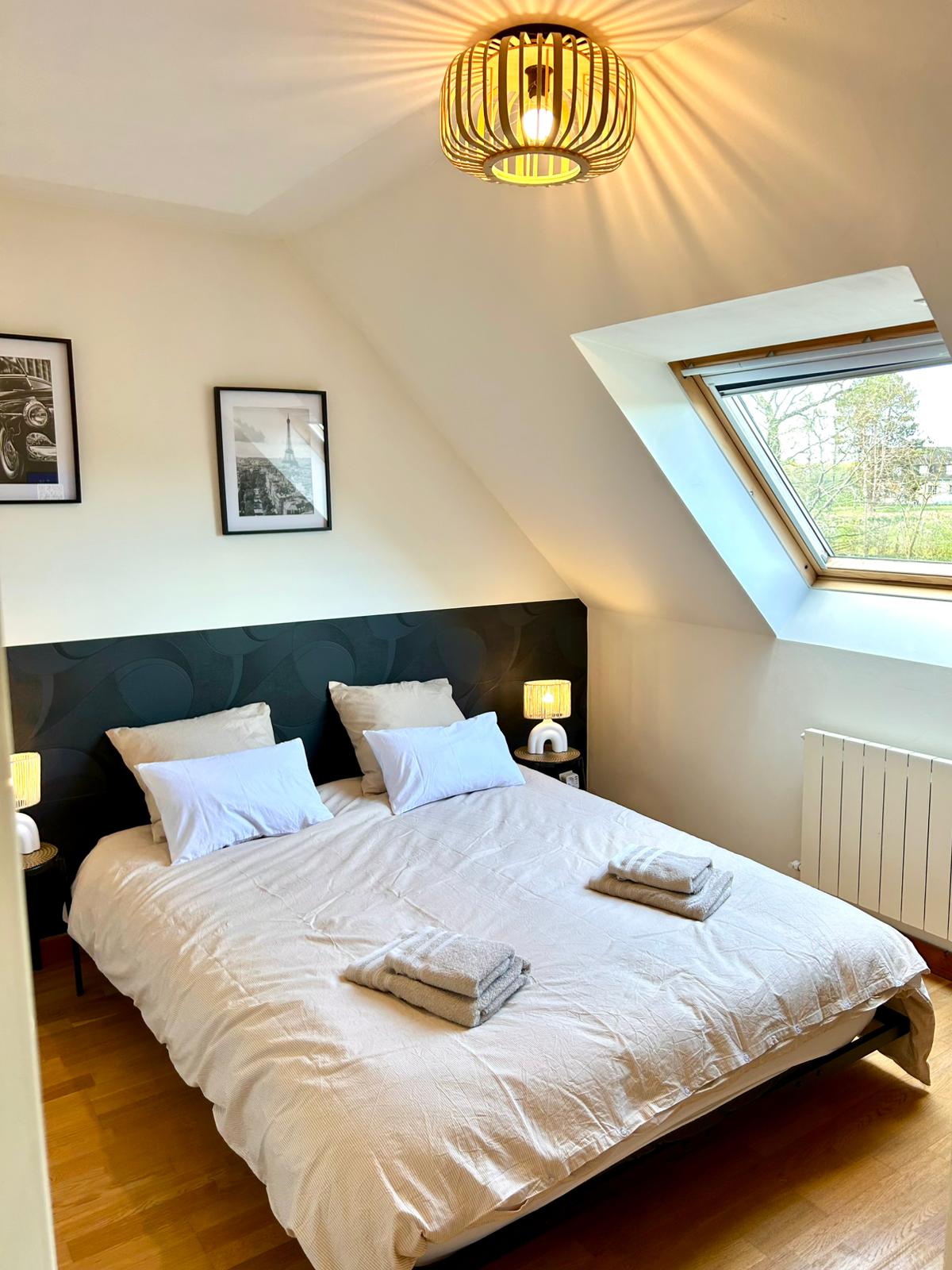 L'Échappée - Entre Terre & Mer | Côte bretonne - 🌙 Chambre 5 — Pors Pin (10 m²)